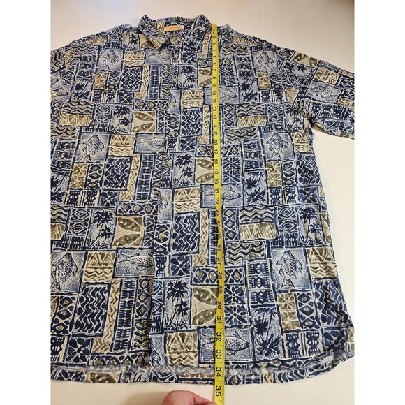 Campia moda XlT TALL hawaiin button up short sleeve aloha vacation - Picture 5 of 6